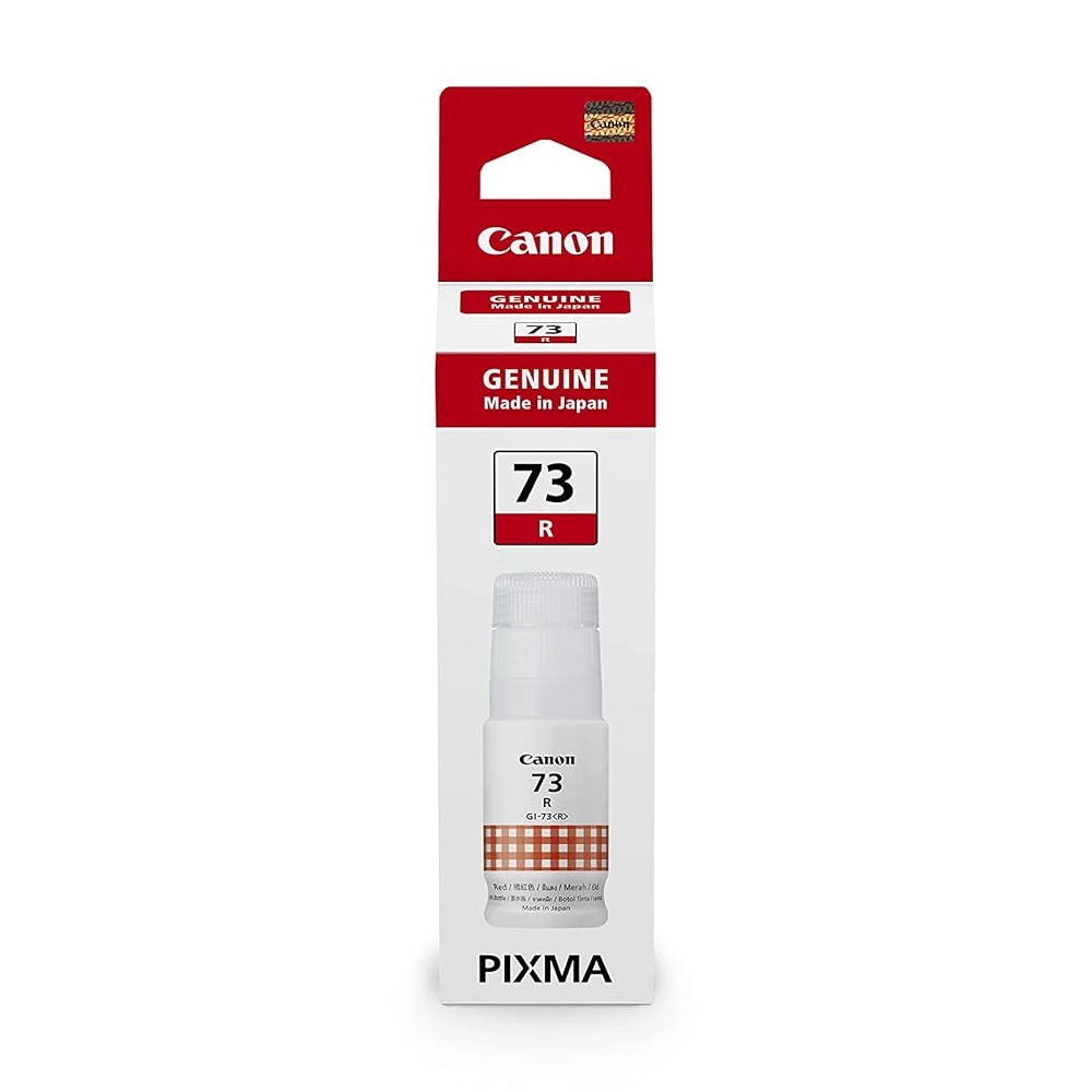 Canon 73 Red Inkjet Ink Bottle view 3